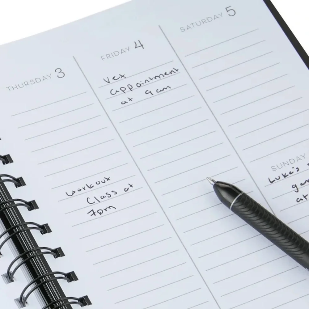 Pen+Gear 2025 Double Spiral Bound Monthly Weekly Planner NWT